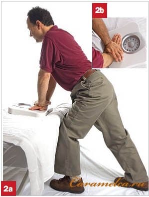 Измерение давления тела нассажиста на пациента