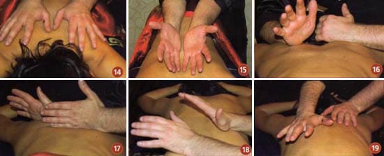 Этап 3. Массаж спины.