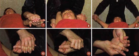 Этап 2. Массаж рук